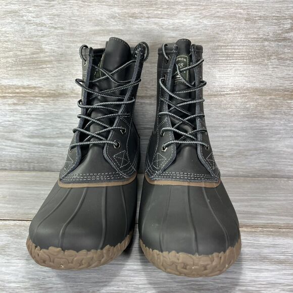 G.H. Bass Mens Mallard Waterproof Lace Up Rubber Gum Sole Duck Boots Size 8 M - Picture 2 of 10